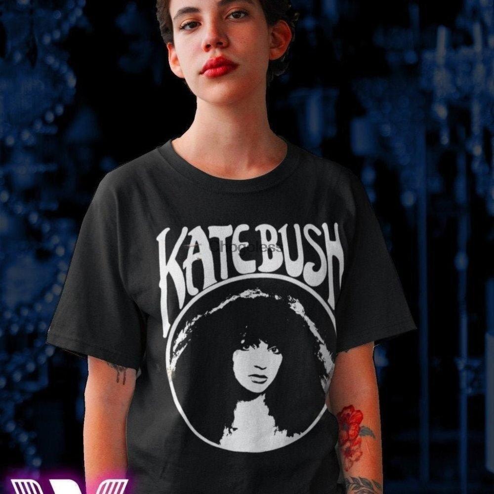 Retro 80S Kate Bush Unisex Graphics Tshirt Music Lovers Shirt